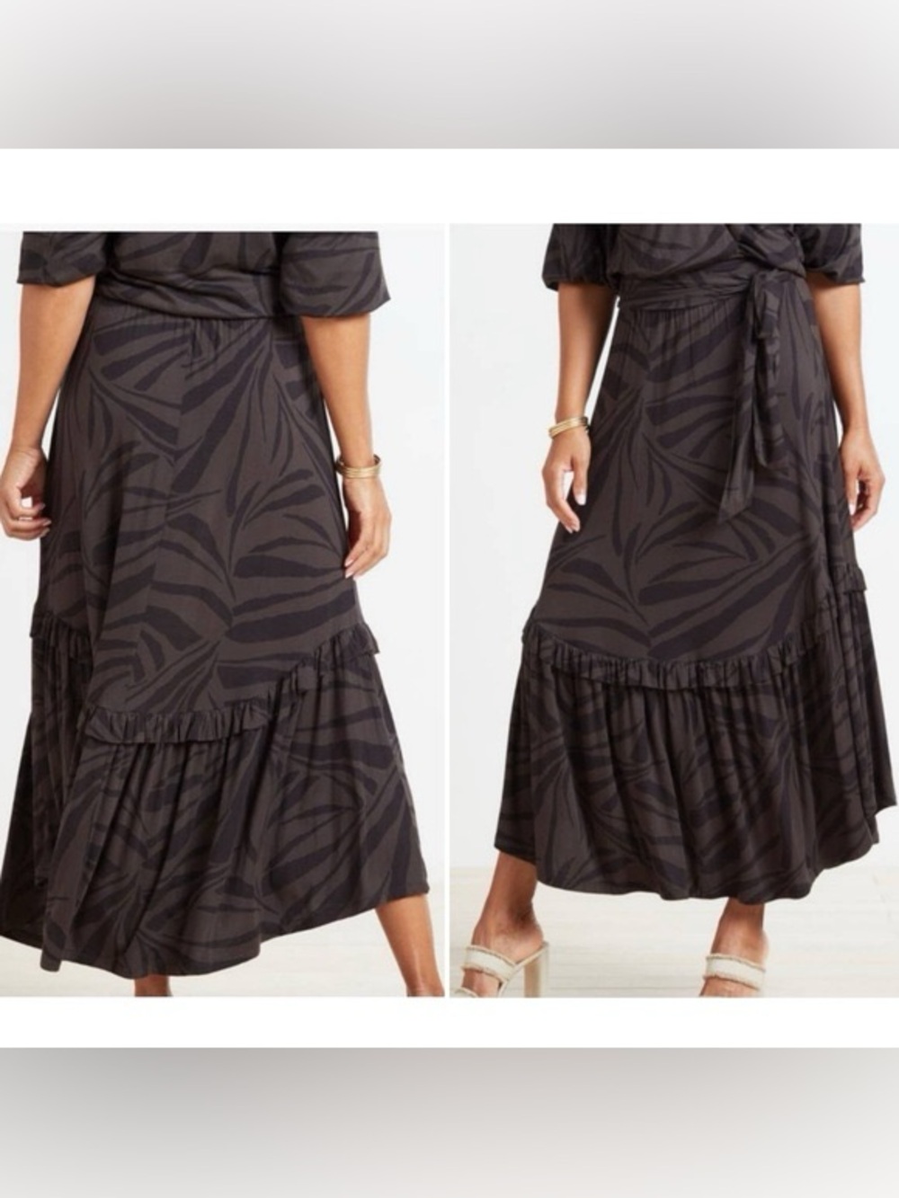 Z Supply Leisel Tropical Midi Skirt